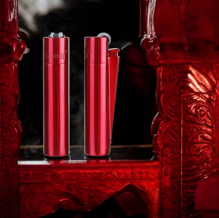 CLIPPER Red Devil Metalni Kremen Upaljač