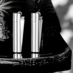 CLIPPER Silver Metalni Kremen Upaljač