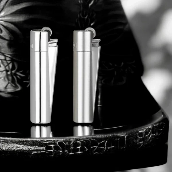 CLIPPER Silver Metalni Kremen Upaljač