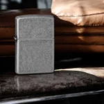 Zippo Classic Antique Silver Plate