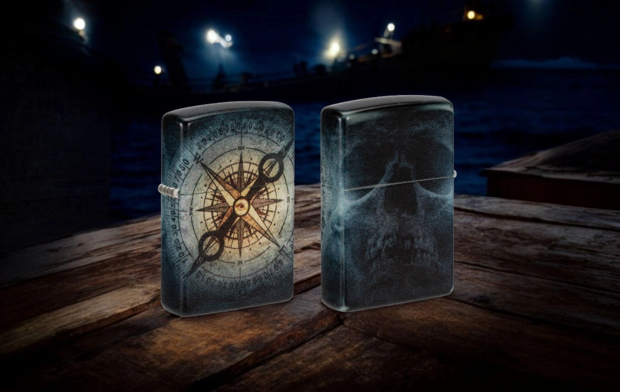 Novi Upaljači Zippo Compass Ghost Design