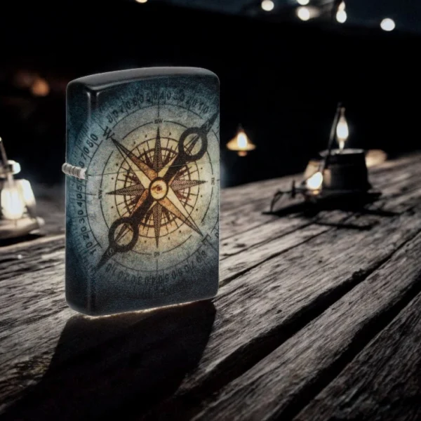 Upaljač Zippo Compass Ghost Design