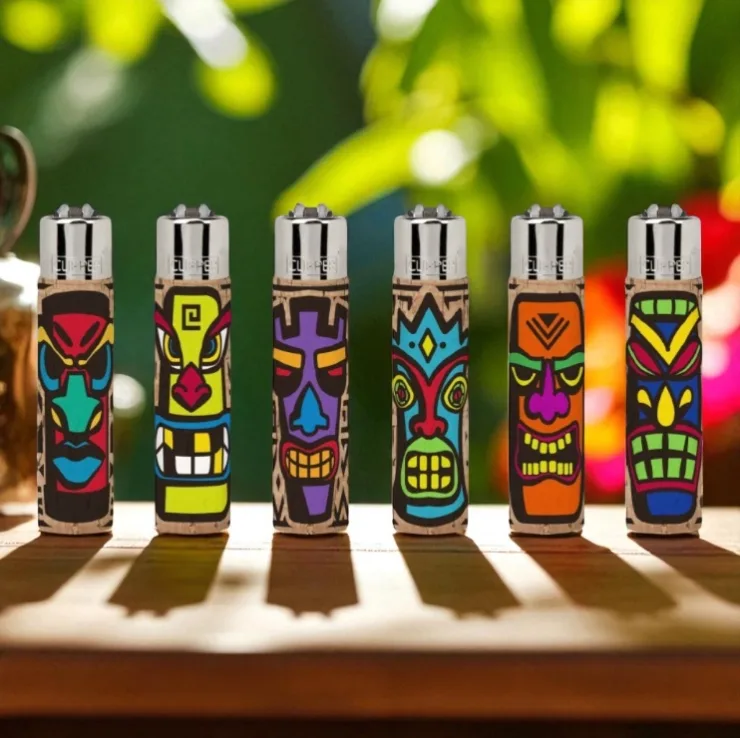 Clipper Angry Tikis Gumirani upaljači