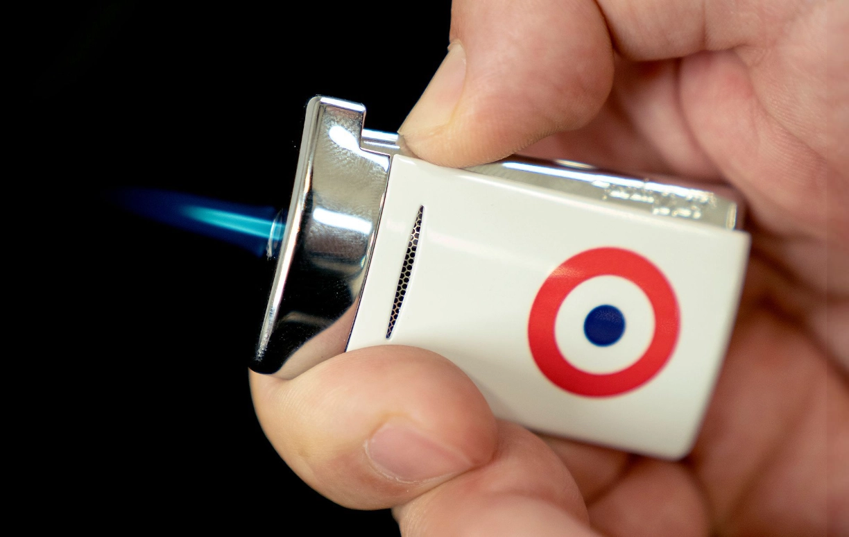S.T. Dupont Minijet White Rosette – francuska rozeta