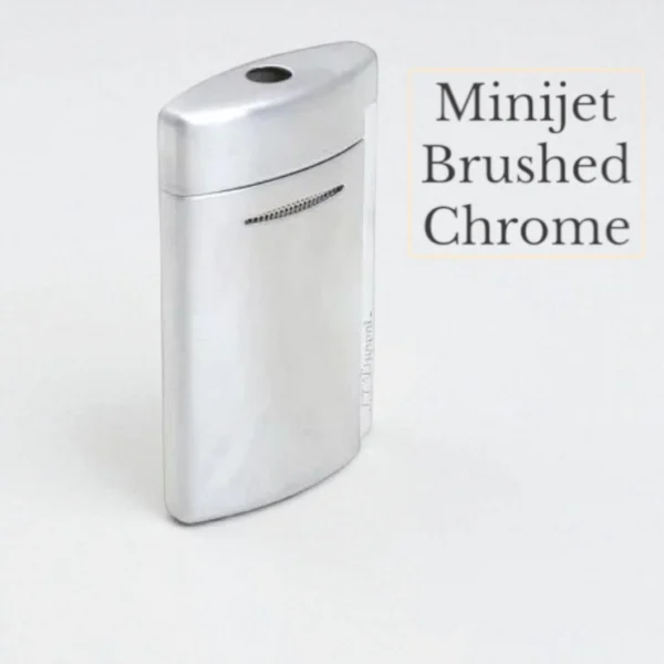 Upaljač S.T. Dupont Minijet Brushed Chrome – brušeni hrom