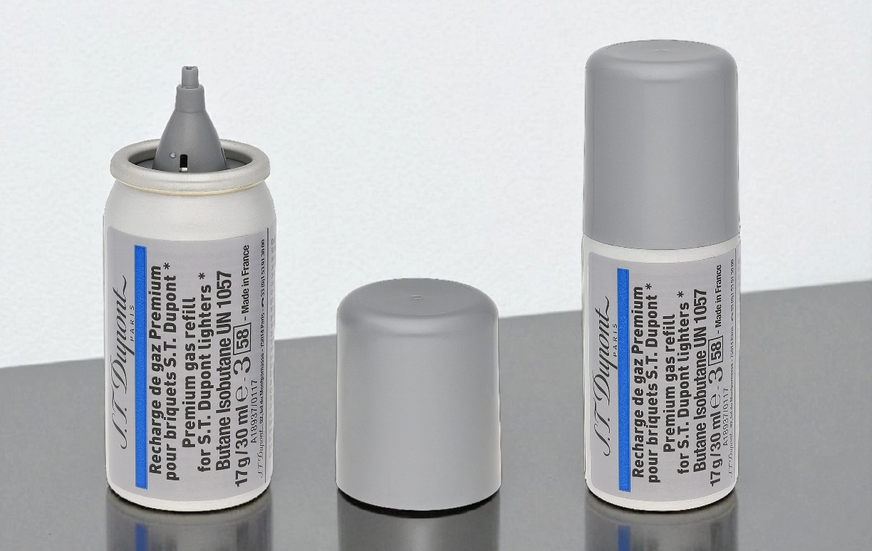 S.T. Dupont Gas Blue 30 ml – Ligne Initial, Ligne 8, Ligne D, Mon Dupont, D-Light, Urban, Soubreny