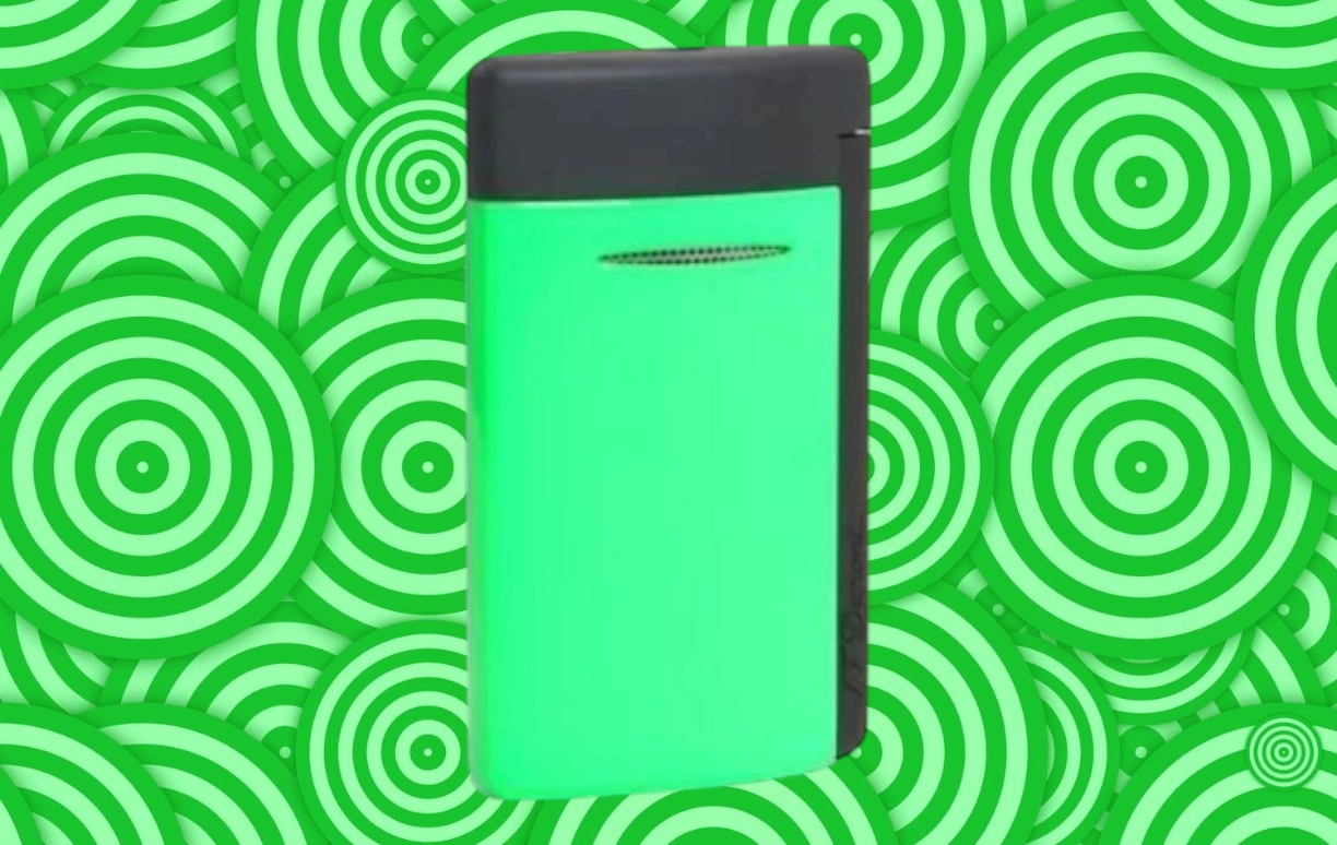 S.T. Dupont Minijet Fluo kolekcija – Zelena Boja