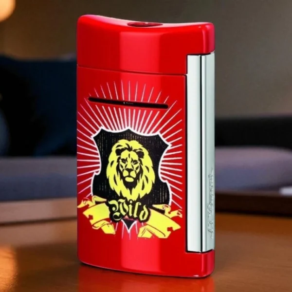 S.T. Dupont Minijet Chevalier – Knight Wild Red