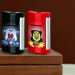 Upaljaci S.T. Dupont Minijet Chevalier – Knight Wild Red i Black Love