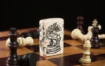 zippo upaljač chess design u kutiji
