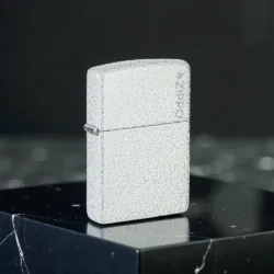 zippo glacier logo upaljač, prednja strana