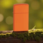 zippo slim matte orange upaljač