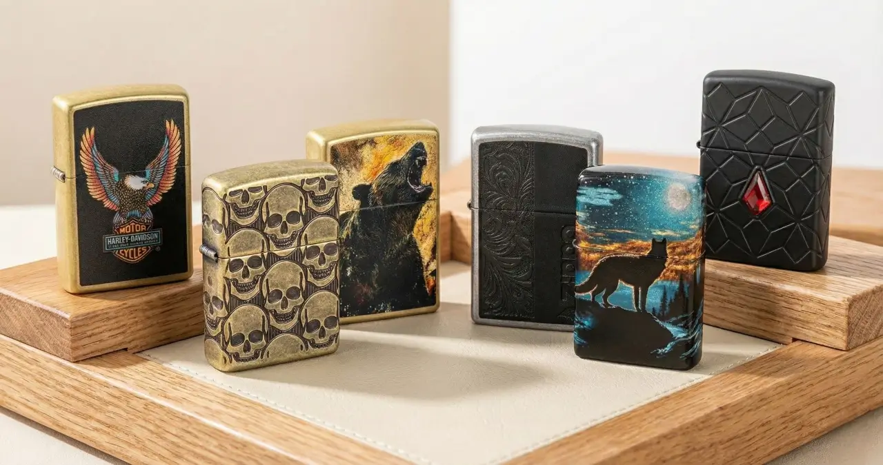 Novi Zippo modeli u ponudi – Uvoz Decembar 2025. 6 Novi Zippo modeli u ponudi – klasičan dizajn, premium detalji i kolekcionarski modeli