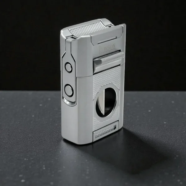 Ronson Giant Jet Flame upaljač za cigare - Satin chrome