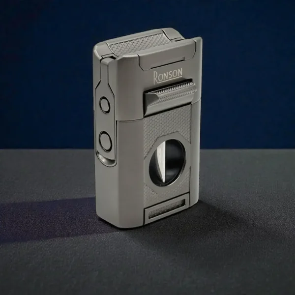 Ronson Giant Jet Flame upaljač za cigare - Gun metal