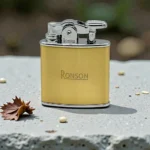 Ronson Nostalgia Jet Flame upaljač za cigare - Gold Satin