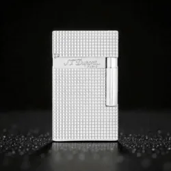 S.T. Dupont Ligne 2 Diamond Head Silver upaljač
