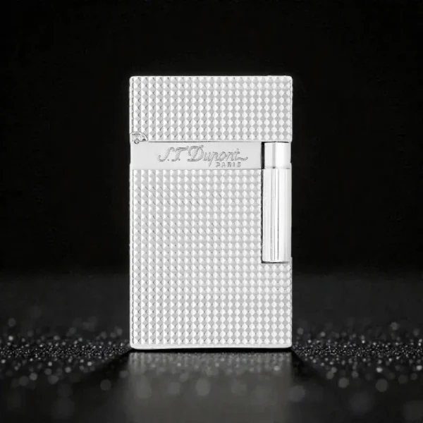 S.T. Dupont Ligne 2 Diamond Head Silver upaljač