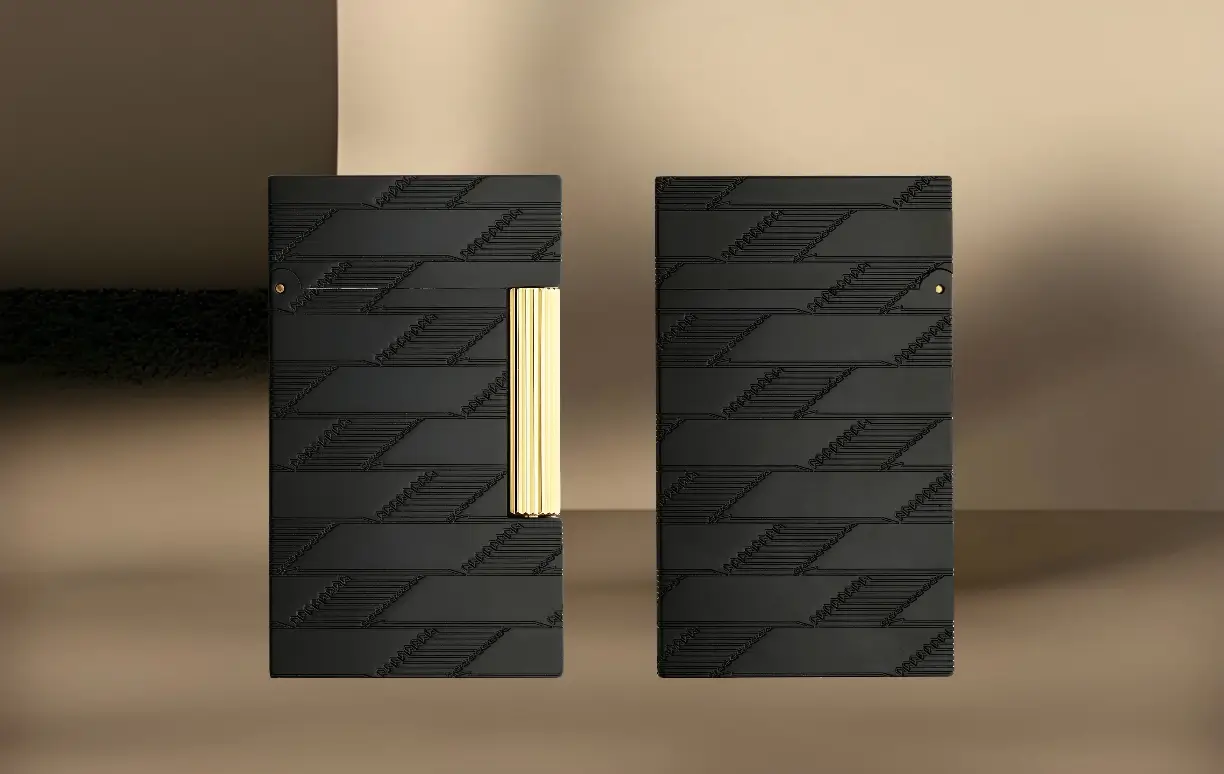 S.T. Dupont Ligne 2 Monogram 1872 Black upaljači