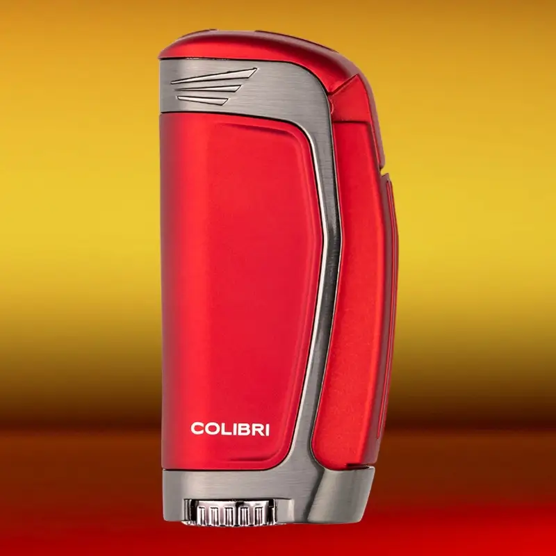 Colibri E3 – Brener Upaljač za Tompuse 3 Colibri E3 triple jet upaljač crveni 3PL – angled triple torch