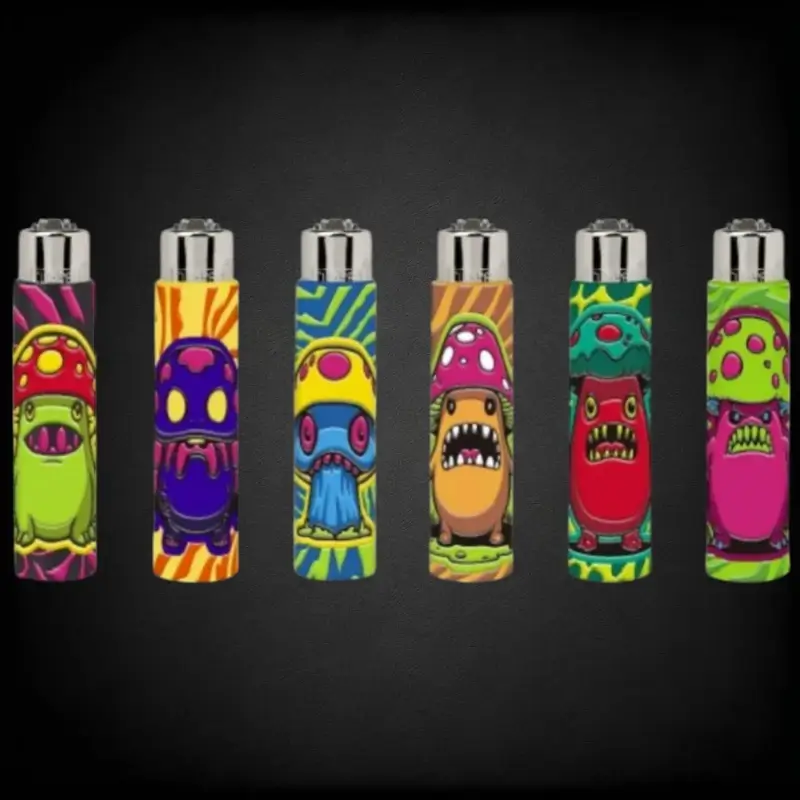 clipper monster mushrooms upaljac sa motivom pecuraka