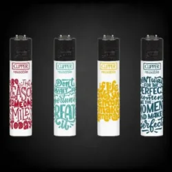 Upaljač Clipper motivational sentences sa inspirativnim porukama