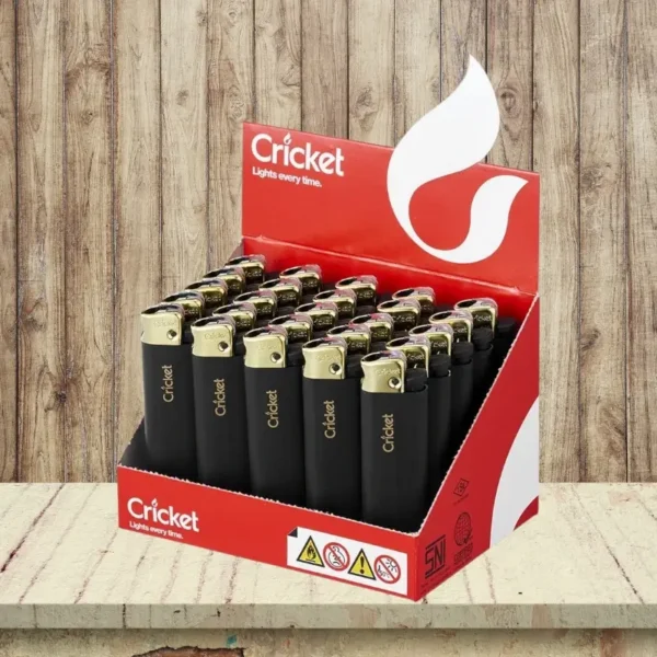 Originalni Cricket Black - Crni upaljači