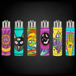 Upaljači Clipper deep worlds - set od 6 upaljača