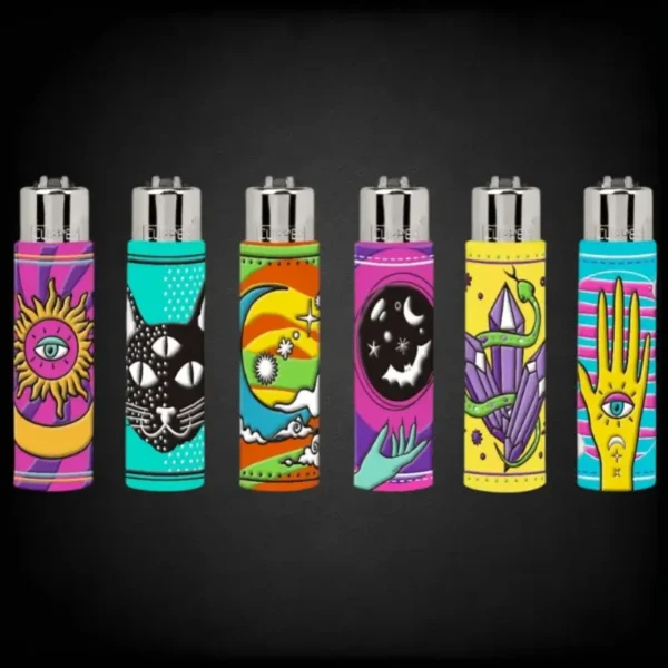 Upaljači Clipper deep worlds - set od 6 upaljača