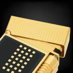 S.T. Dupont Le Grand Behike 15 Cohiba Black Gold kolekcionarski upaljač – detalj dizajna