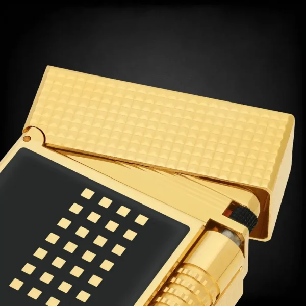 S.T. Dupont Le Grand Behike 15 Cohiba Black Gold kolekcionarski upaljač – detalj dizajna