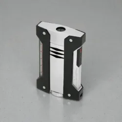 Detalj kućišta S.T. Dupont Défi Extreme silver upaljača