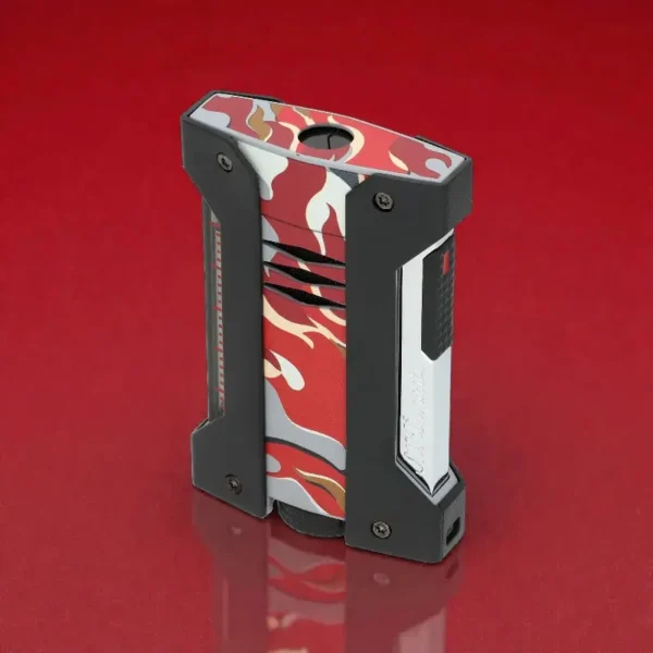 Upaljač S.T. Dupont Défi Extreme Camo Red torch plamen