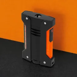 Detalj fluorescentnog okidača S.T. Dupont Défi Extreme upaljača