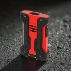 S.T. Dupont Défi Xxtreme Red upaljač – plavi torch plamen
