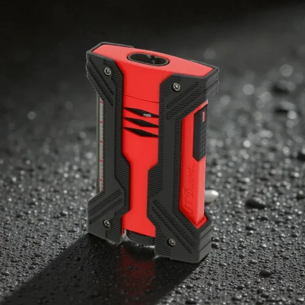 S.T. Dupont Défi Xxtreme Red upaljač – plavi torch plamen
