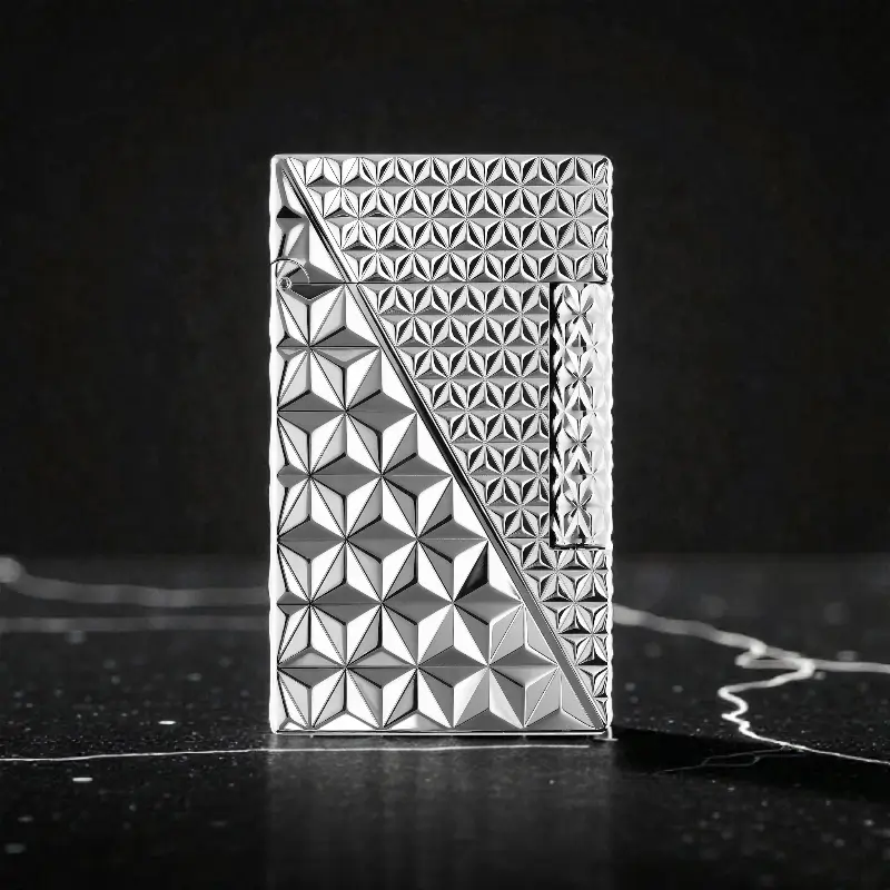 S.T. Dupont Ligne 2 Double Fire X Silver upaljač