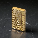 Upaljač S.T. Dupont Fire X 3D gold dizajn detalj