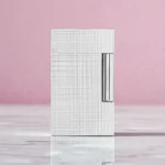 S.T. Dupont Ligne 2 Micro Diamond Head Silver upaljač