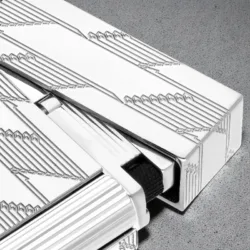 S.T. Dupont Ligne 2 silver završnica detalj