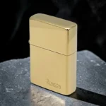 Ronson Gold Polished klasični upaljač sa fitiljem