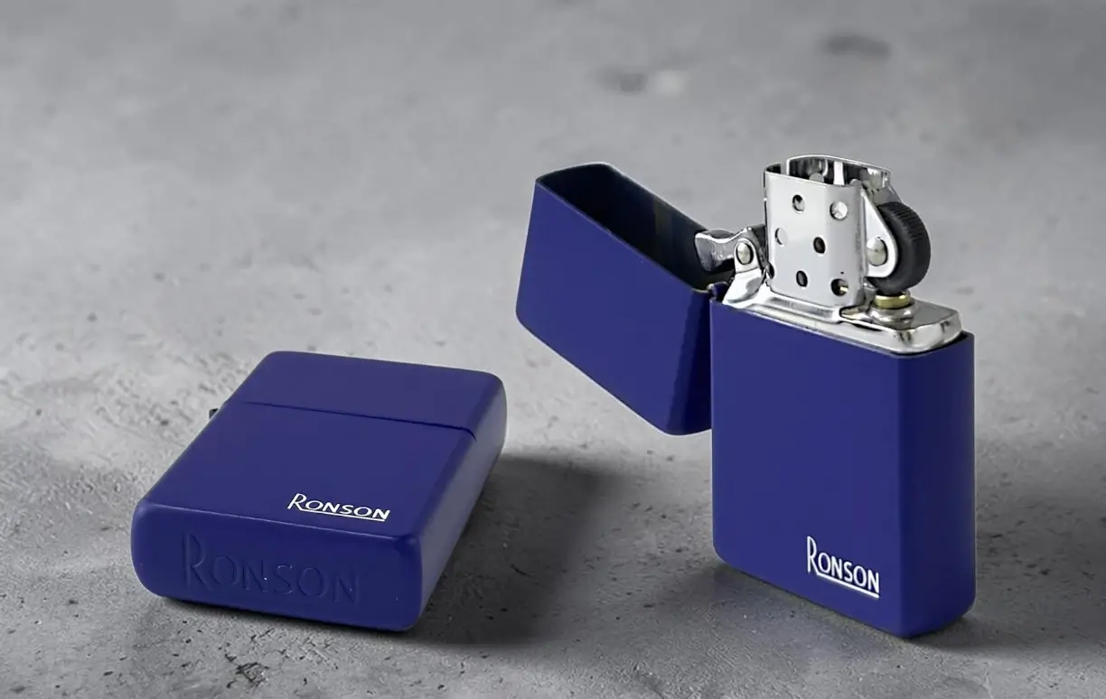 Ronson Purple Matt - Upaljač na Benzin 11 Ronson Purple Matt upaljač na benzin - facebook
