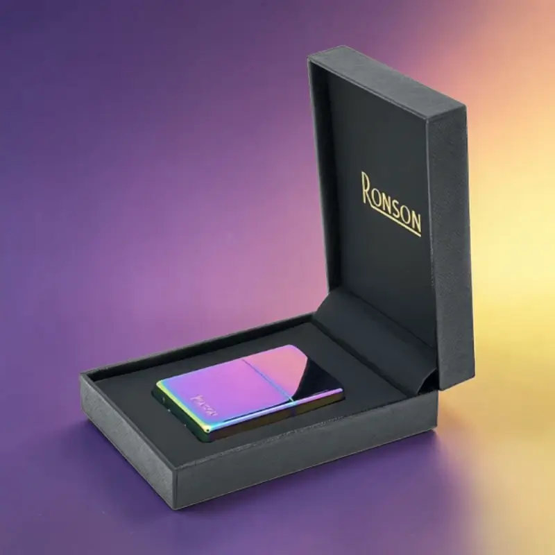 Ronson Rainbow - Upaljač na Benzin 6 Ronson Rainbow upaljač u originalnoj poklon ambalaži