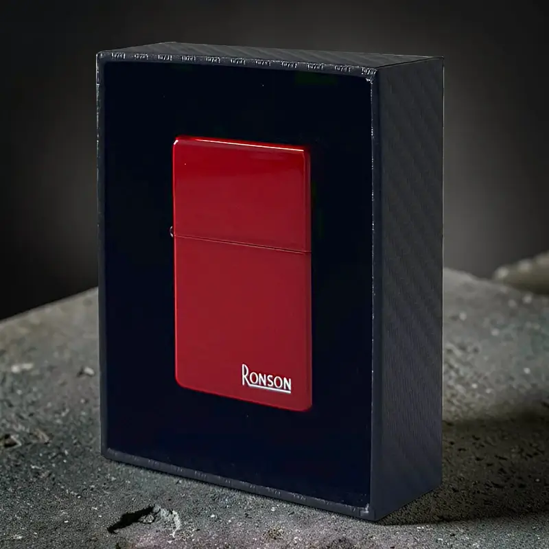 Ronson Red Ice - Upaljač na Benzin 6 Ronson Red Ice model u originalnoj poklon kutiji