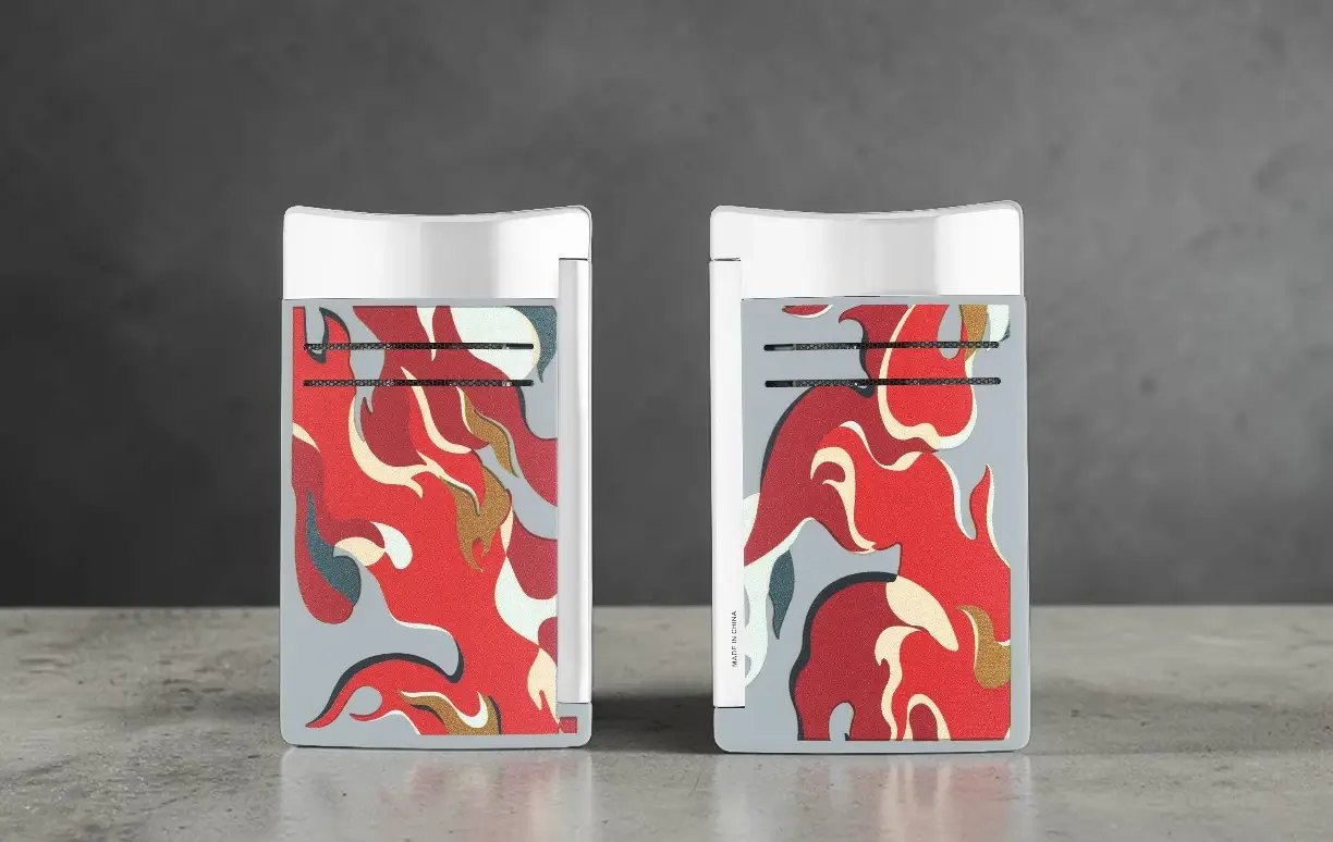 S.T. Dupont Maxijet Camo Red Upaljač za tompuse - facebook