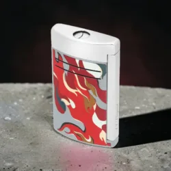 S.T. Dupont Maxijet Camo Red - Brener Upaljač
