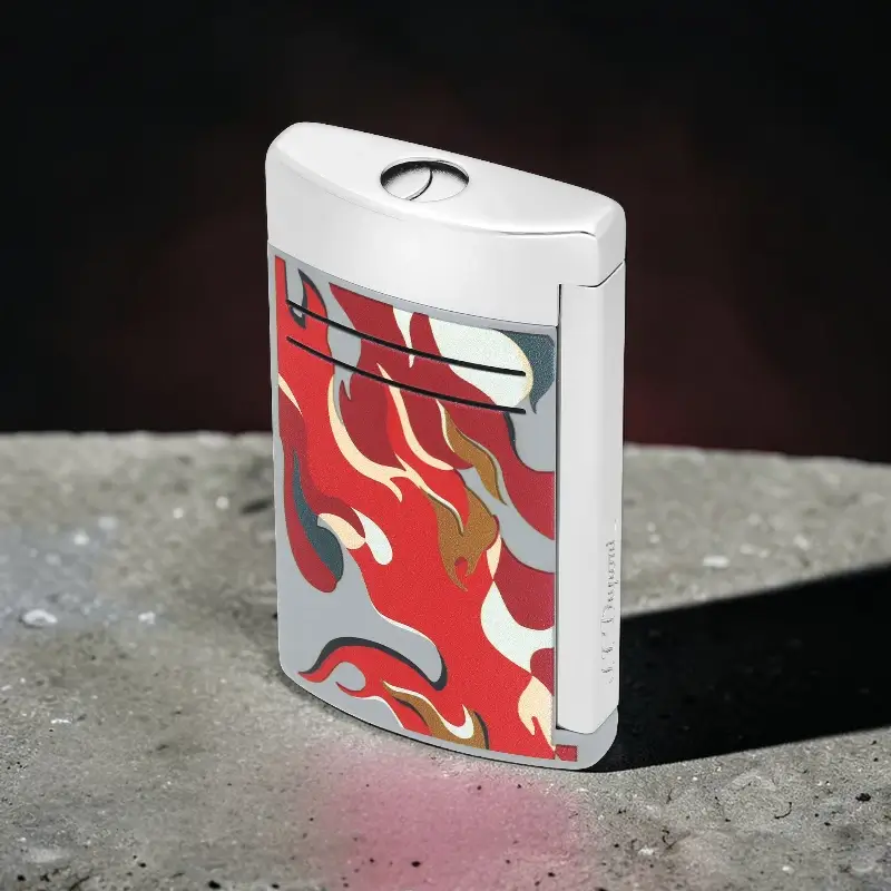 S.T. Dupont Maxijet Camo Red - Brener Upaljač