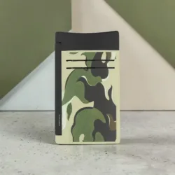 S.T. Dupont Maxijet Camo Green - Maskirni upaljač