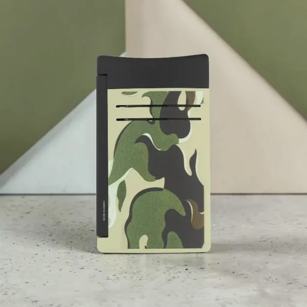 S.T. Dupont Maxijet Camo Green - Maskirni upaljač