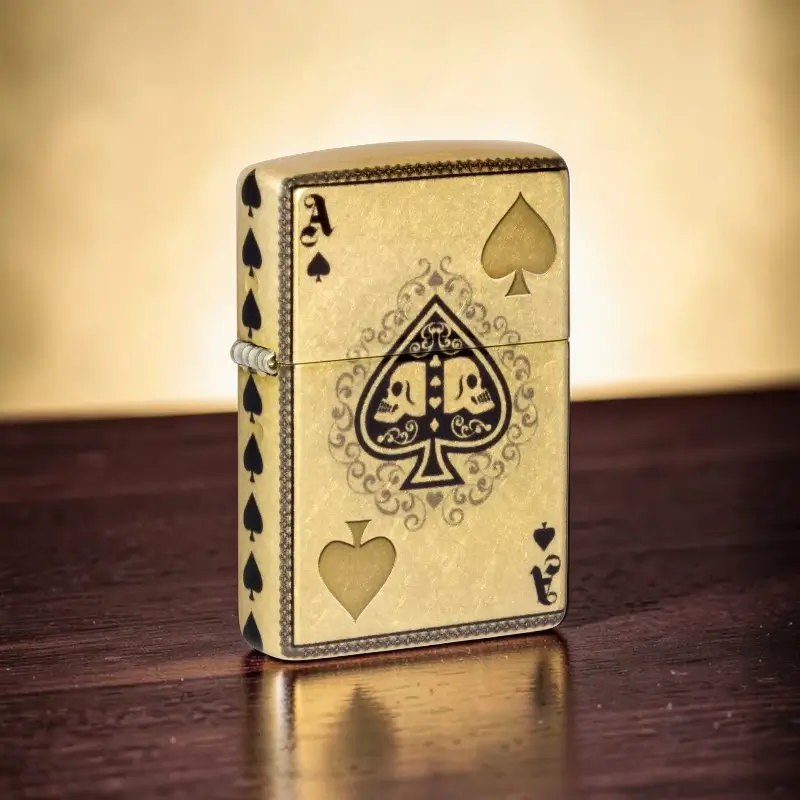 zippo ace of skulls premium upaljač 540 fusion